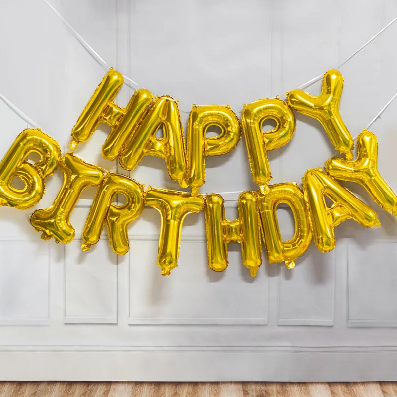 π Premium Happy Birthday Decoration Balloons: Instant Birthday Glow-Up
