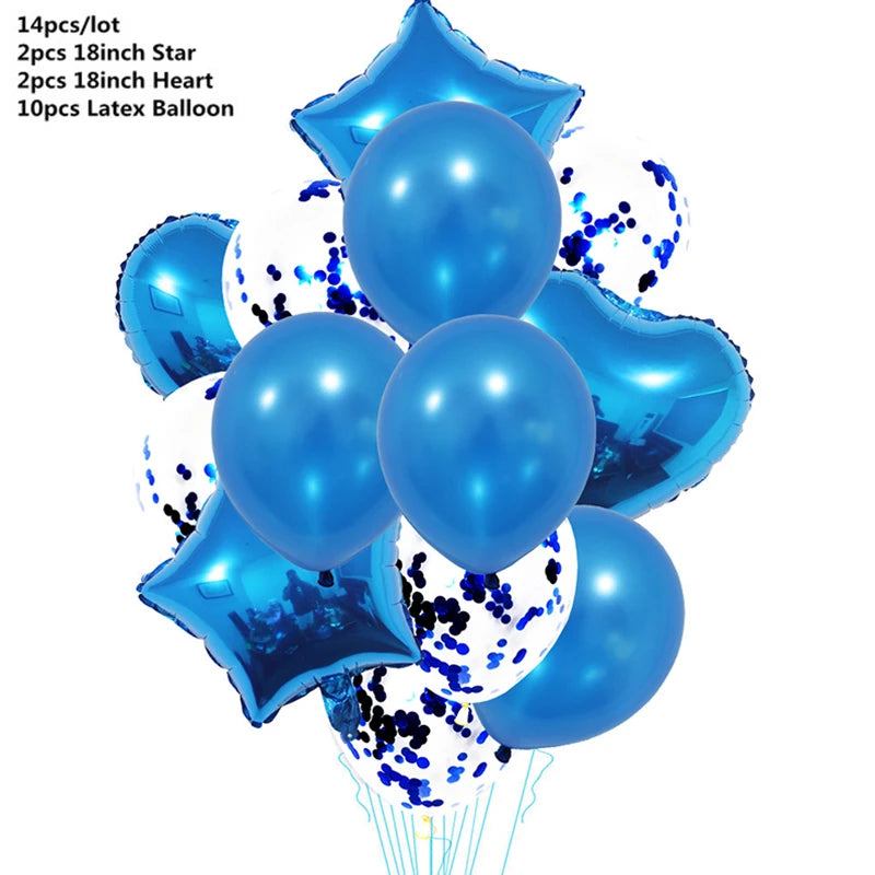 🎉 Rose Gold Confetti Balloons – Glamorous Party Décor for Unforgettable Birthday