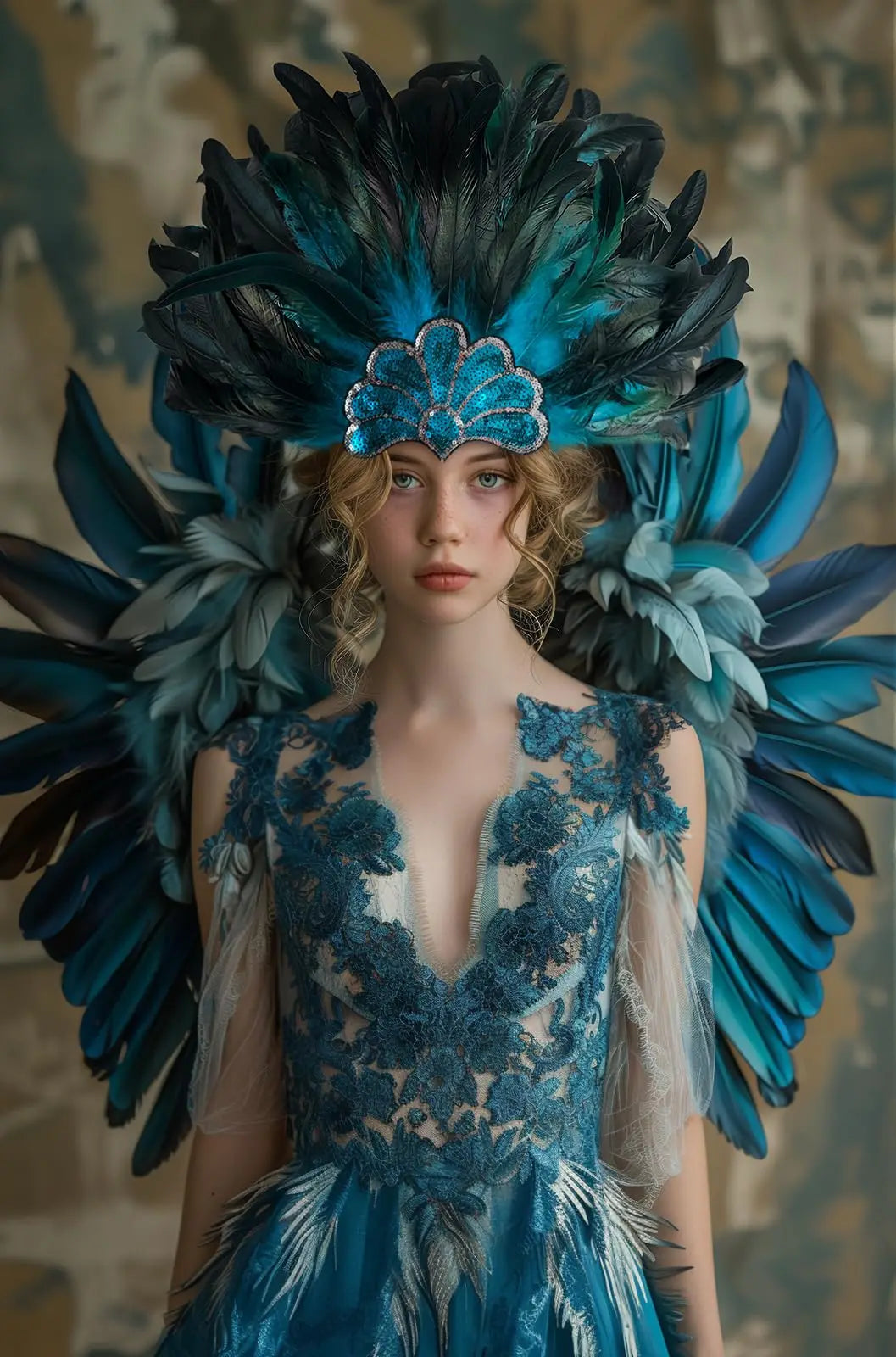 π Perfect Carnival Feather Headpiece π
