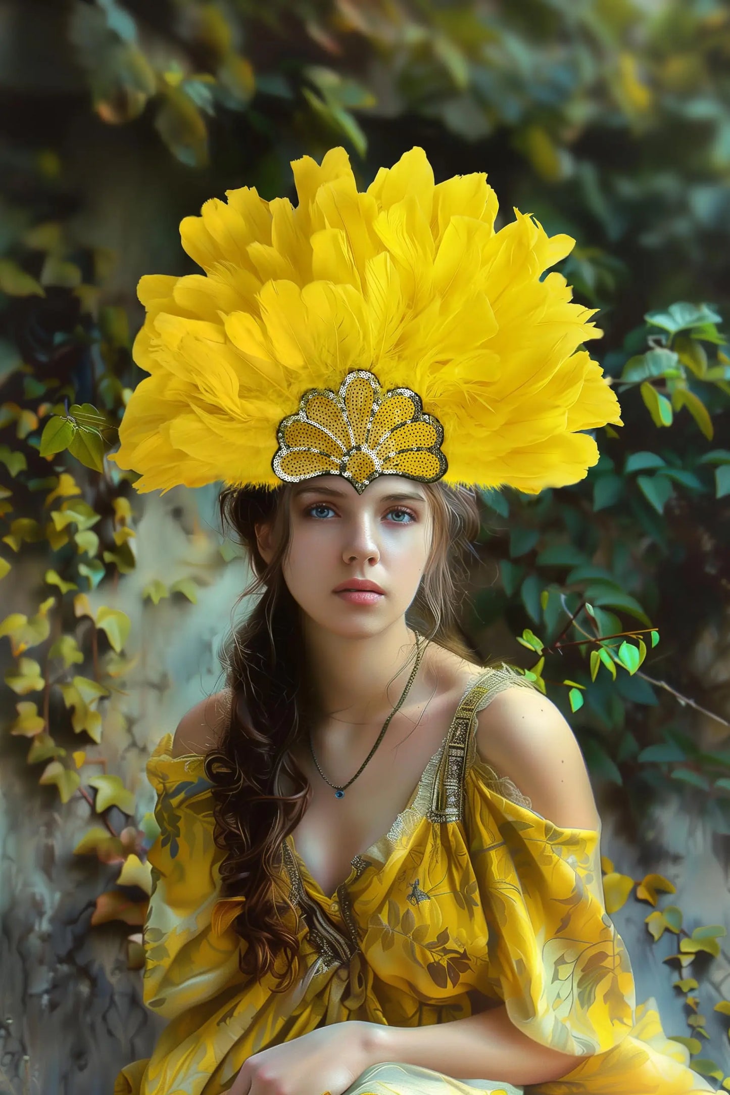 π Perfect Carnival Feather Headpiece π