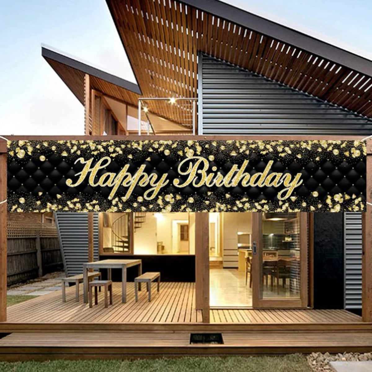 π Birthday Party Decoration Banner β Reusable & Vibrant!