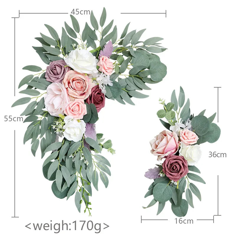ποΈ Elegant Romance Wedding Arch Flower Kit β Timeless Beauty Without the Hassle