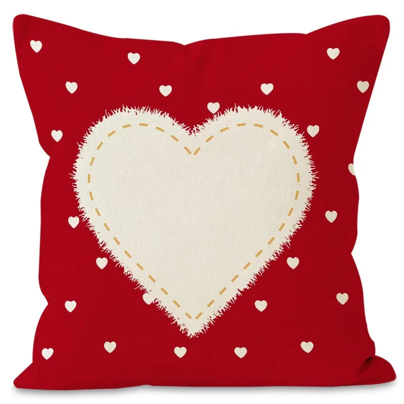🛏️💘 Cozy Up in Love – Valentine’s Heart Print Pillowcase! 💝🌹
