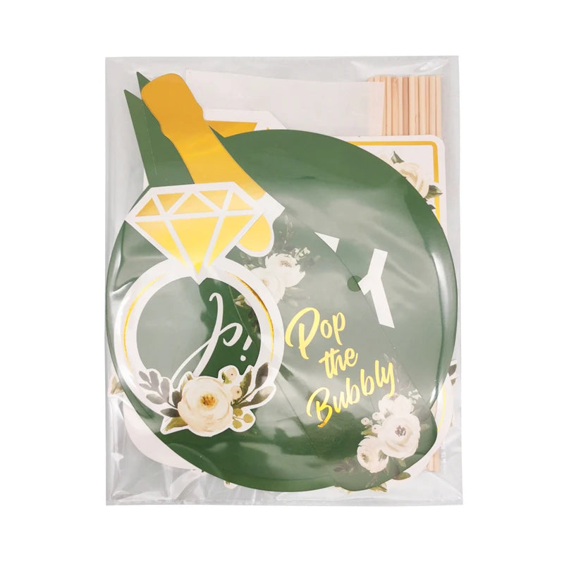 🕊️Team Bride Photo Booth Props – Make Every Bachelorette Snap Unforgettable!