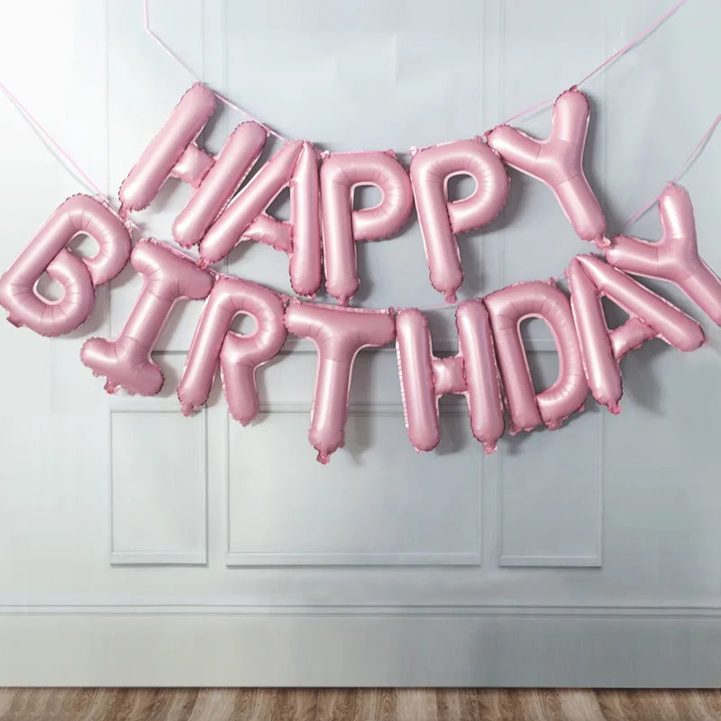 π Premium Happy Birthday Decoration Balloons: Instant Birthday Glow-Up