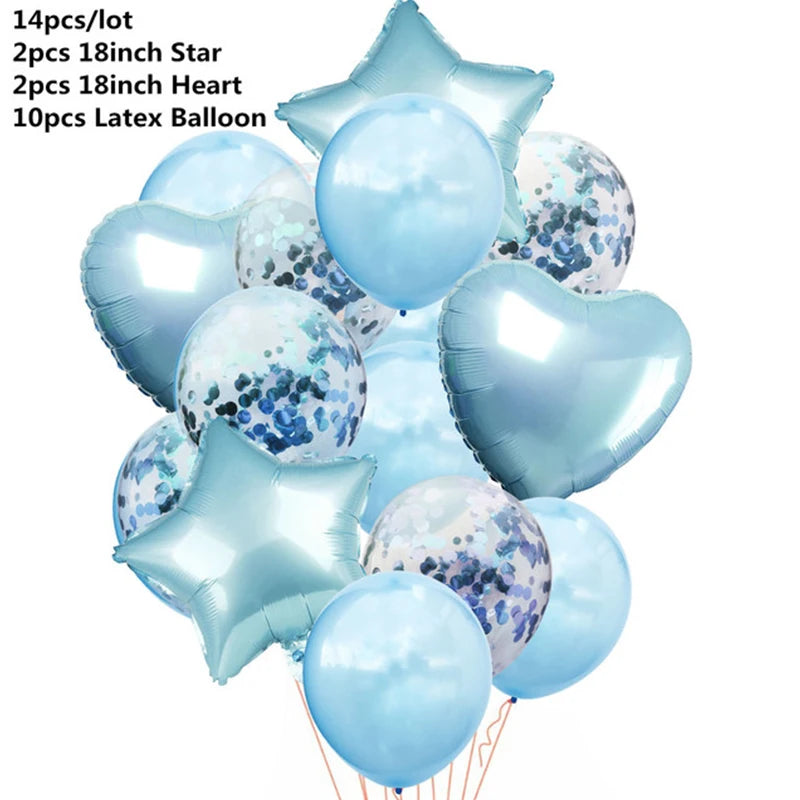 🎉 Rose Gold Confetti Balloons – Glamorous Party Décor for Unforgettable Birthday