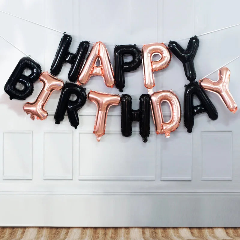 π Premium Happy Birthday Decoration Balloons: Instant Birthday Glow-Up