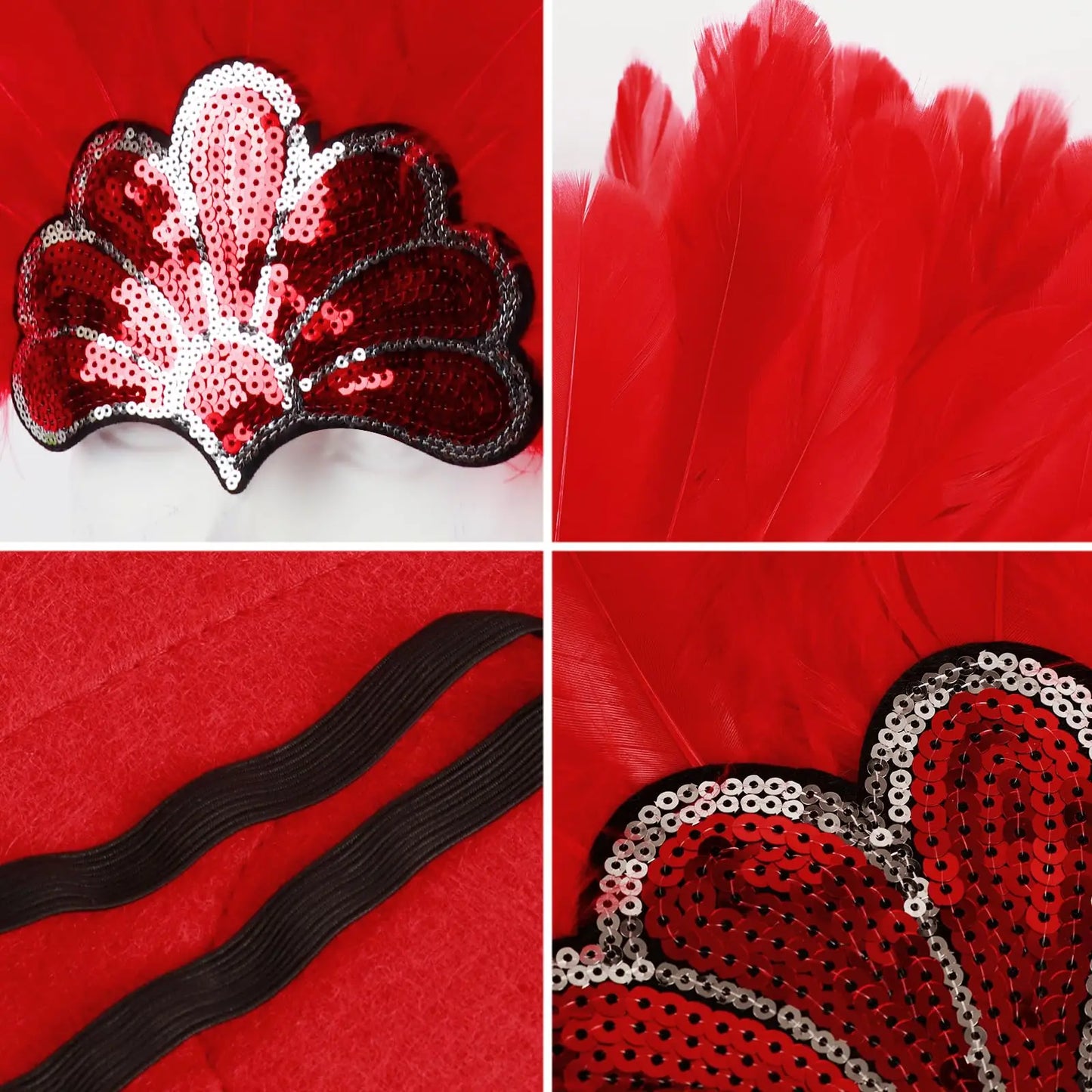 π Perfect Carnival Feather Headpiece π