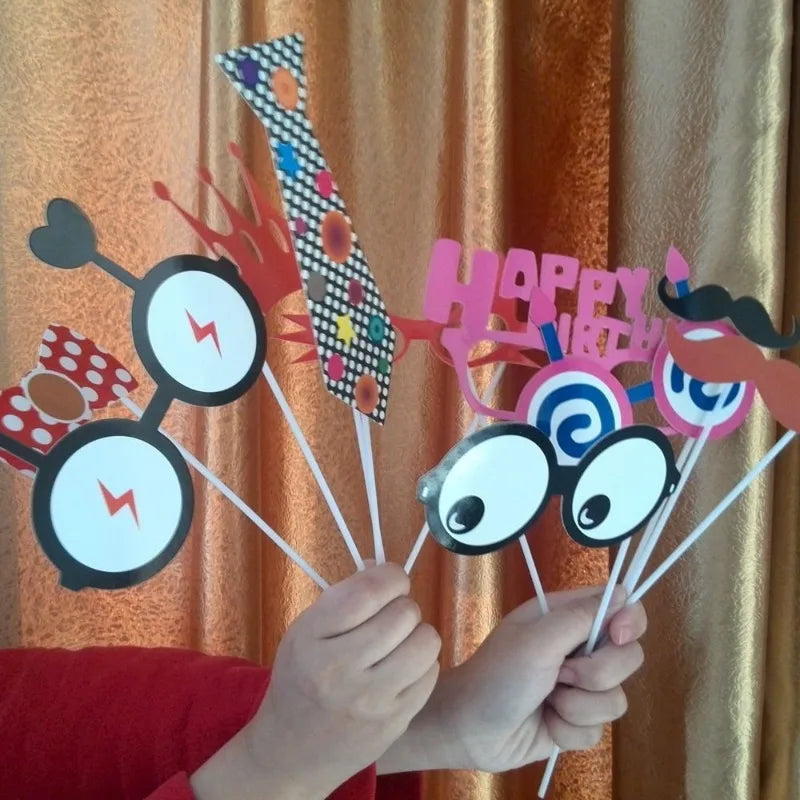 ๐ Birthday Photo Props โ Turn Moments into Memories!