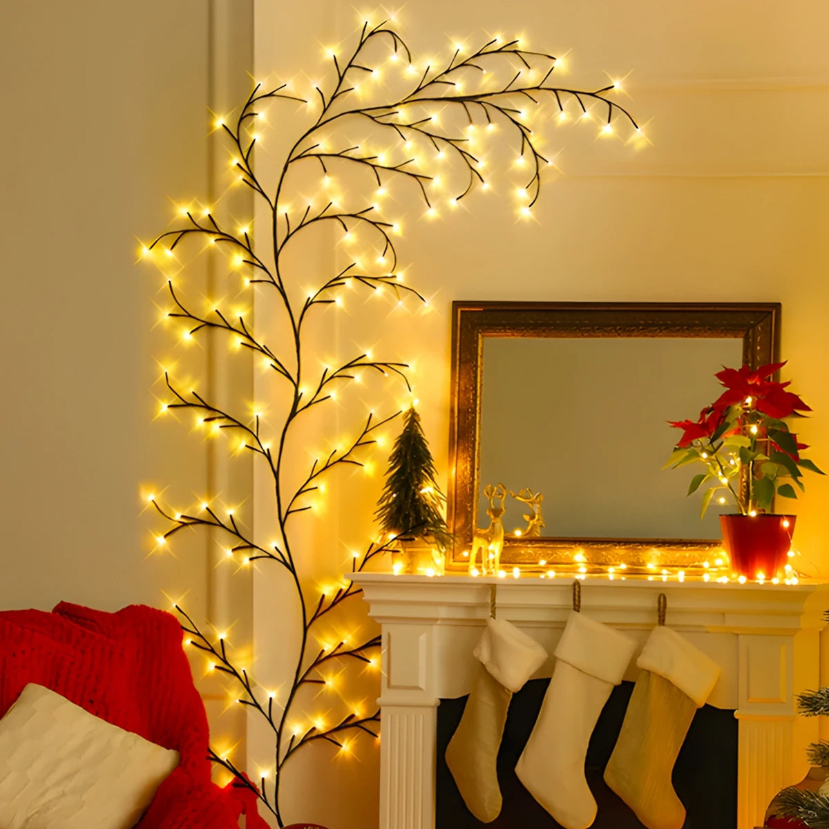 πβ¨ Christmas Rattan Branch Light! β¨πΏ