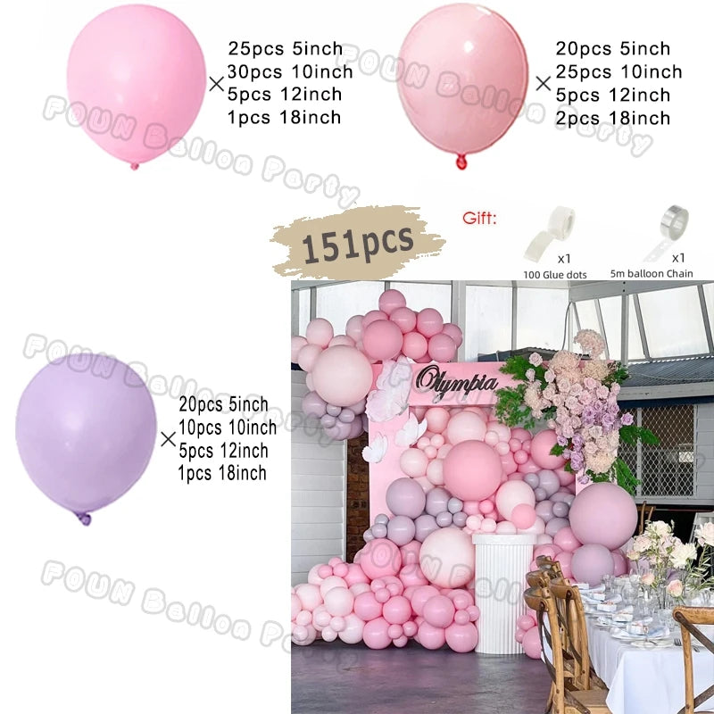 πΌ Gender Reveal Balloon Arch Kit β Stunning Baby Shower Backdrop for Boy or Girl