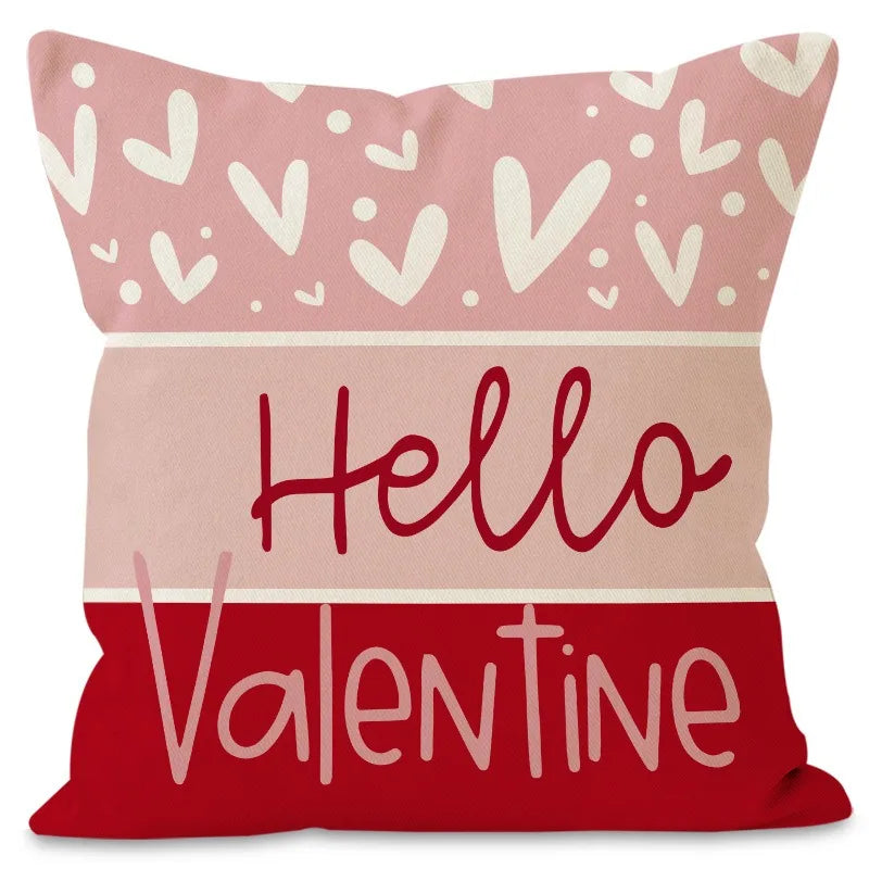 🛏️💘 Cozy Up in Love – Valentine’s Heart Print Pillowcase! 💝🌹
