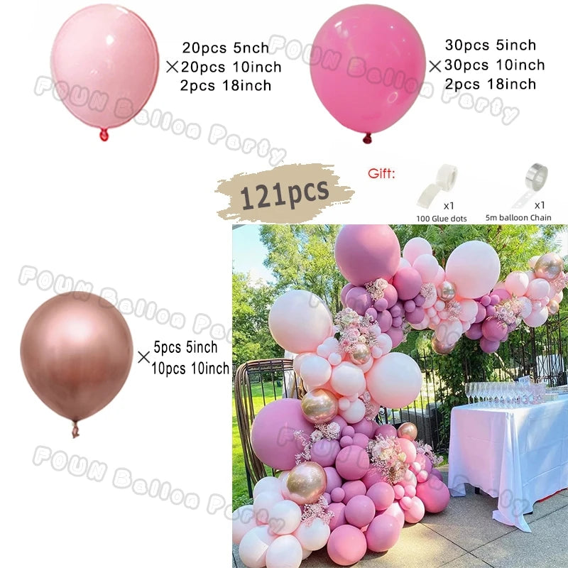 πΌ Gender Reveal Balloon Arch Kit β Stunning Baby Shower Backdrop for Boy or Girl