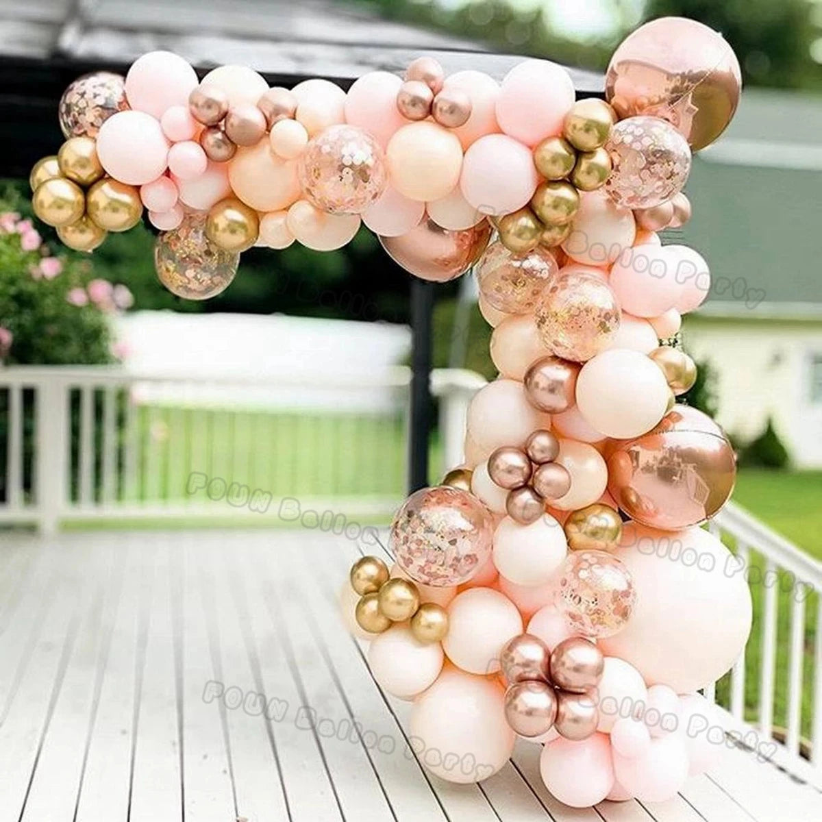 πΌ Gender Reveal Balloon Arch Kit β Stunning Baby Shower Backdrop for Boy or Girl