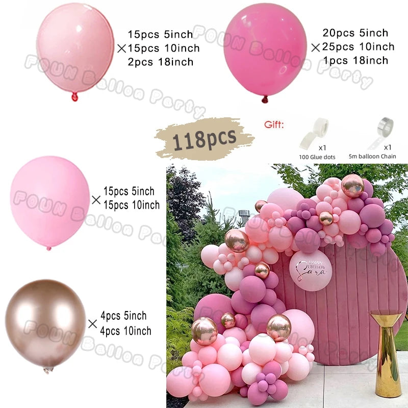 πΌ Gender Reveal Balloon Arch Kit β Stunning Baby Shower Backdrop for Boy or Girl