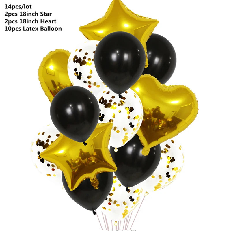 🎉 Rose Gold Confetti Balloons – Glamorous Party Décor for Unforgettable Birthday