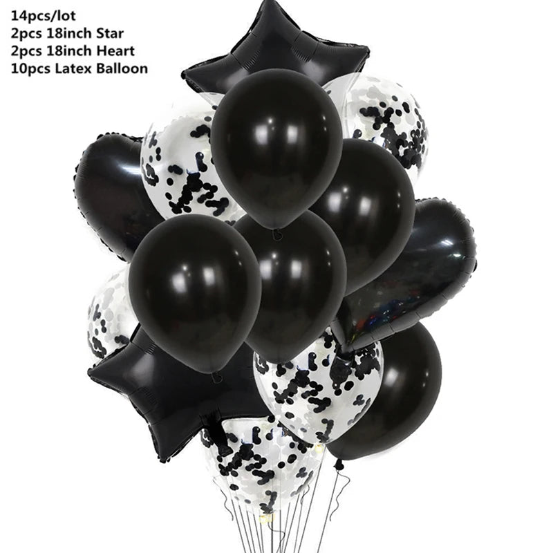 🎉 Rose Gold Confetti Balloons – Glamorous Party Décor for Unforgettable Birthday
