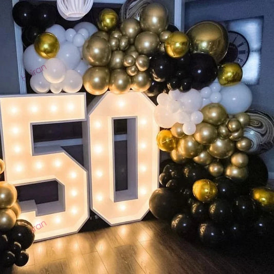 π Gigantisch LED-cijferfiguur - Verlicht hun verjaardag in stijl