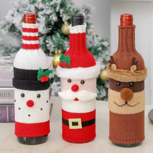 π
β¨ Festive Wine Bottle Cover π·π