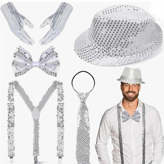 πCarnaval Sparkle Set β 5-delige driekleurige discobling! π