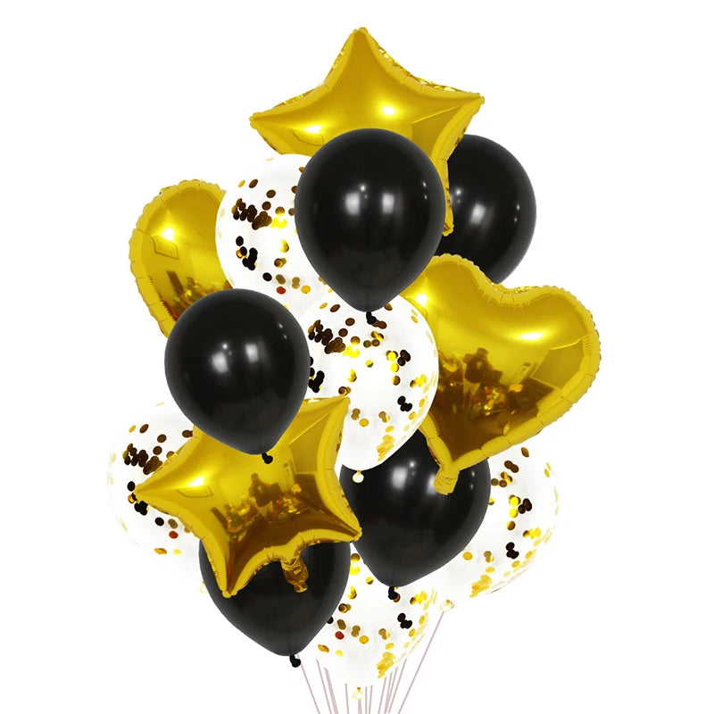 🎉 Rose Gold Confetti Balloons – Glamorous Party Décor for Unforgettable Birthday