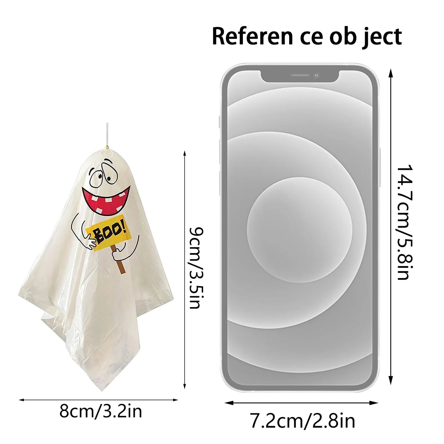 π» Mini Hanging Ghost Finger Doll π