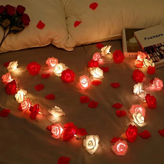 ๐น Romantische LED-bloemenlichtsnoer
